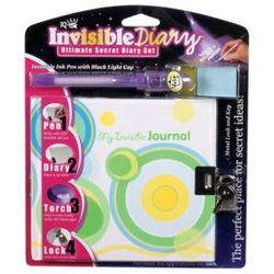 Toysmith Invisible Ink Secret Diary