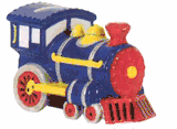 Train Ceramic Money Bank by Waxcessories