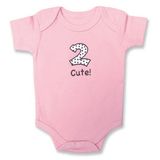 Trend Lab 2 Cute! Baby Message Bodysuit
