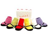 Trumpette Baby Rosies Mary Jane Socks Set of 6