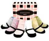 Trumpette Mary Jane Pastel Socks Set of 6