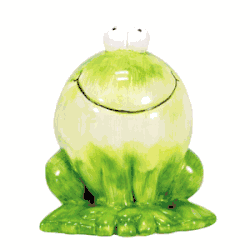 Waxcessories Ceramic Frog Bank