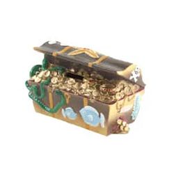 Waxcessories Ceramic Treasure Chest Bank