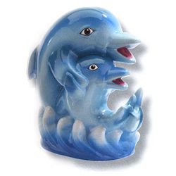Waxcessories Save a Hug Dolphins Ceramic Bank