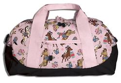 Wildkin Girls Rodeo Duffel Bag