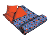 Wildkins Boys Camping Themed Sleeping Bag