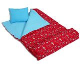 Wildkins Girls Soccer Sleeping Bag