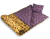 Wildkins Kids English Riding Sleeping Bag (Yellow)