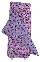 Wildkins Preschool English Riding (Purple) Nap Mat