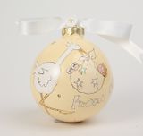Yellow Precious One Baby Cute as a Button Ornament