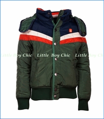4 Funky Flavours‚ Abacab Hooded Jacket in Green