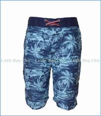 Appaman, Hawaiian Swim Trunks in Blue