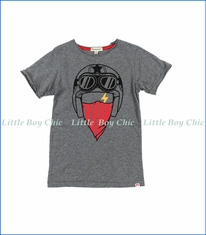 Appaman, Street Racer T-Shirt in Light Grey Heather