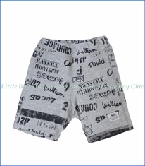 Bit'z Kids, Name Knit Shorts in Grey