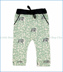 Blune, Tiger Slightly-Harem Pants in White