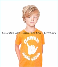 Chaser‚ Hang Loose T-Shirt in Orange