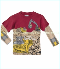 City Threads, Bulldozer 2fer in Red