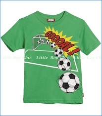City Threads, Gooaal Soccer Tee in Elf