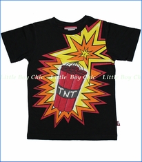 City Threads, TNT Tee in Black (c)