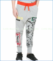 Desigual, Gris Football Sweatpants in Grey