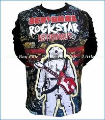 Desigual, Lion T-Shirt in Negro in Black