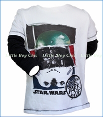 Desigual, Torn 2fer T-shirt in Blanco in White