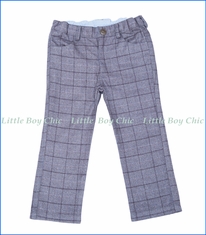 Fore!!, Club Plaid Pants in Charcoal