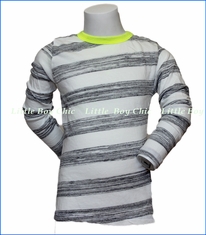 Joah Love, L/S Stripe T-Shirt in White