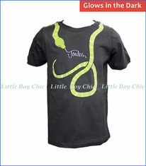 Joules, Glow in the Dark Serpent Tee in Grey