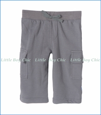 Kickee Pants, Solid Cargo Pant in Rain