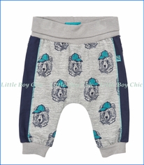 Me Too, Organic Bear Cardigan in Grey