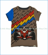 Mini Shatsu, Lightning Speed T-Shirt in Brown