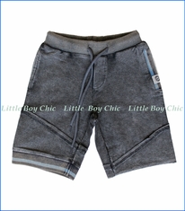 Mini Shatsu, Sweat Shorts in Charcoal