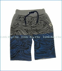 Mini Shatsu, Wave Shorts in Blue