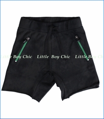 Munster, Duffer Walk Shorts in Charcoal Marble