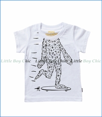 Munster, Face Off T-Shirt in White