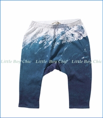 Munster, Hiking Drop Crotch Leggings in Mountain Digital