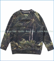 Munster, Jungle Palms Sweatshirt in Black