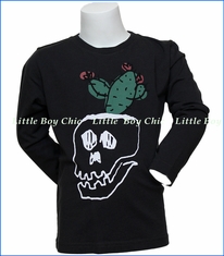 Munster, LS Pot Plant T-Shirt in Black