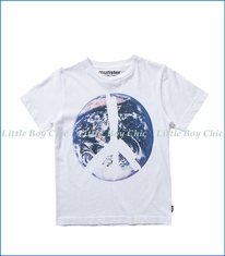 Munster, One World T-Shirt in White