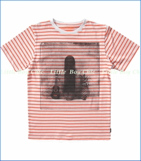 Munster, Strum It Tee in Orange Stripe (c)