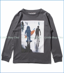 Munster, Weeds Fashion T-Shirt in Ash Black