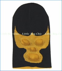 Neon Eaters, Luche Libre Beanie in Black (c)