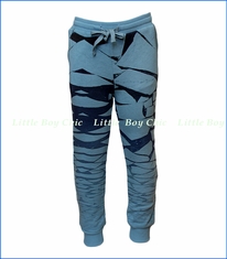 Paper Wings, Cracked Organic Track Pants in Blue