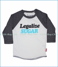 Prefresh, Legalize Sugar T-Shirt in Grey