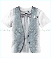 Sierra Julian, S/S Santorini T-Shirt in Blue