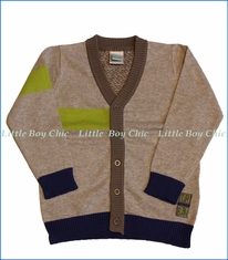 Tuc Tuc, Cardigan Knit  Sweater Urban in Grey