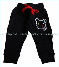 Tuc Tuc, Drawstring Pants Geometric in Black