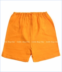 Zutano, Orange Solid Shorts