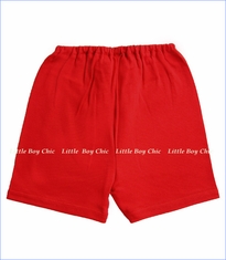 Zutano, Red Solid Shorts